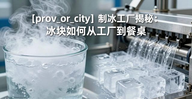 天津制冰工厂揭秘：冰块如何从工厂到餐桌